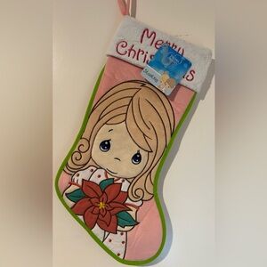 Precious Moments Christmas Stocking, NWT.
